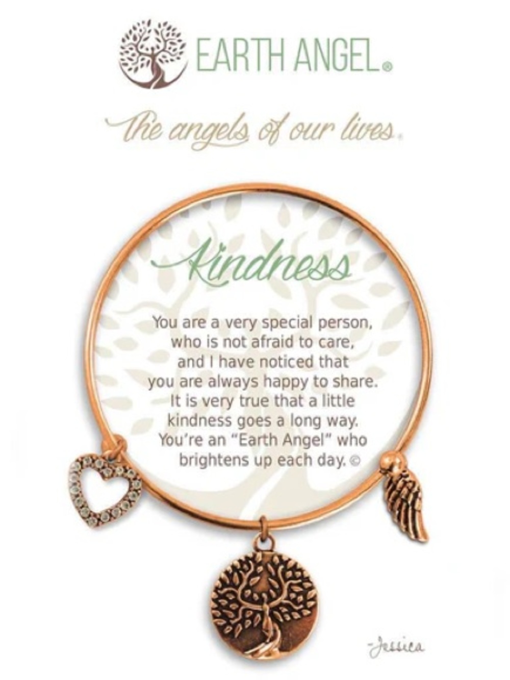Earth Angel : Kindness Bracelet in Copper